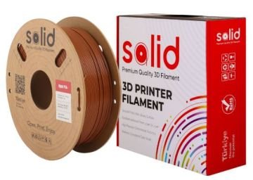 Solid Filament Hyper PLA+ Qəhvəyi - 1 kq