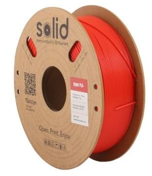 Solid Filament Hyper PLA+ Qırmızı - 1 kq