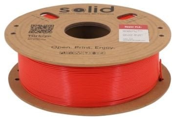 Solid Filament Hyper PLA+ Qırmızı - 1 kq