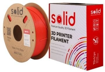 Solid Filament Hyper PLA+ Qırmızı - 1 kq