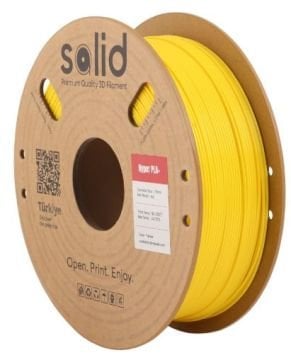 Solid Filament Hyper PLA+ Sarı - 1 kq