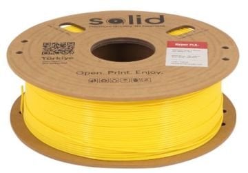 Solid Filament Hyper PLA+ Sarı - 1 kq