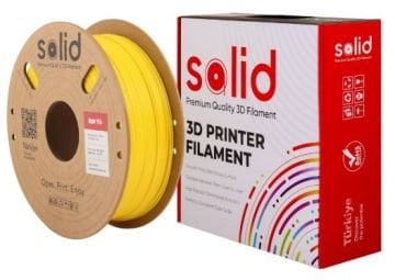 Solid Filament Hyper PLA+ Sarı - 1 kq