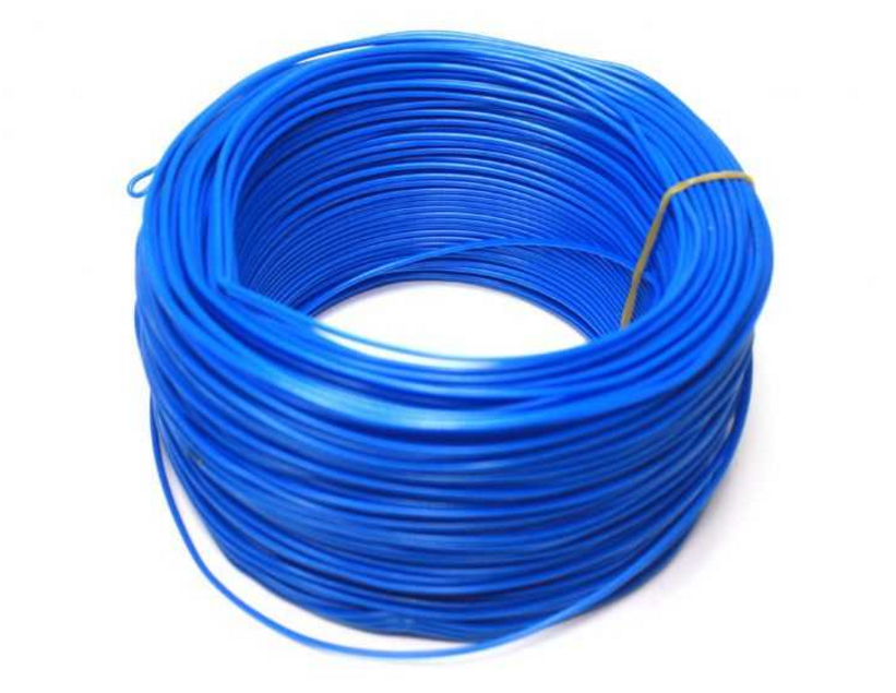 100 metr Tək Damarlı Montaj Kabeli - Mavi