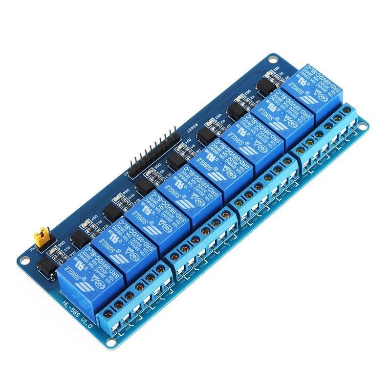 8'li 5 V Rele Kartı - 8 Way 5 V Relay Module