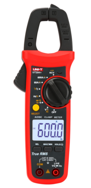 Unit UT204+ 400-600A AC/DC TRUE RMS Qısqac Ampermetr