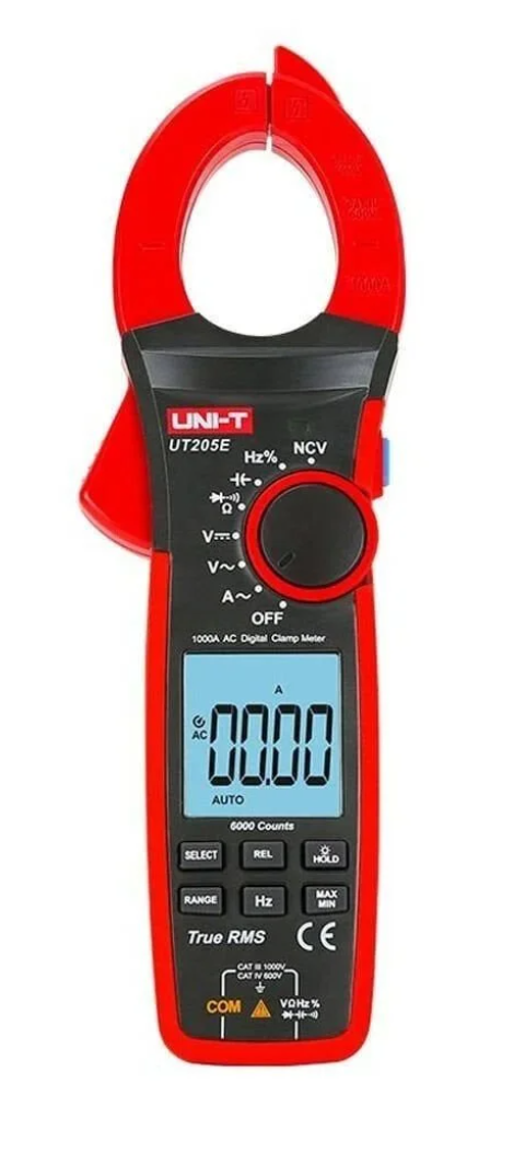 Unit UT205E 1000A True RMS Rəqəmsal Qısqac Ampermetr