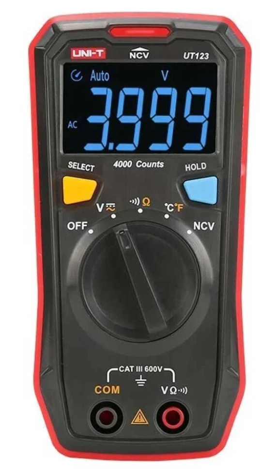 Unit UT123 Rəqəmsal LED Ekranlı Multimetr