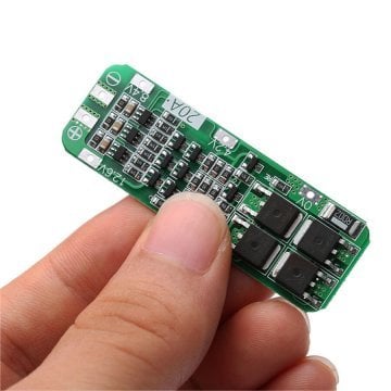 BMS Modul 3S 20A Li-Po Batareya Balans Dövrəsi
