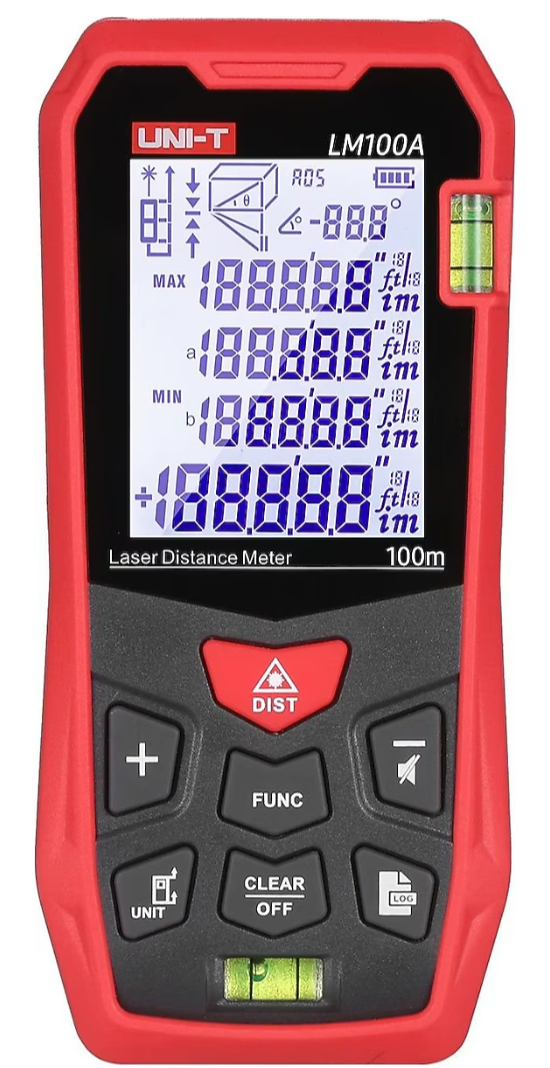 Unit LM100A 100m Lazer Ölçü Cihazı