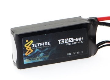 11.1V 1300mAh 25C Li-Po Batareya 3S Batareya