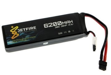 11.1V 6200mAh 40C Li-Po Batareya 3S Batareya