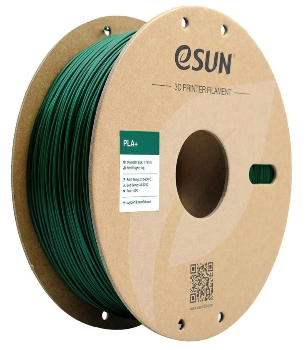 Esun PLA Plus 1.75mm Filament Şam Yaşılı - 1 kq