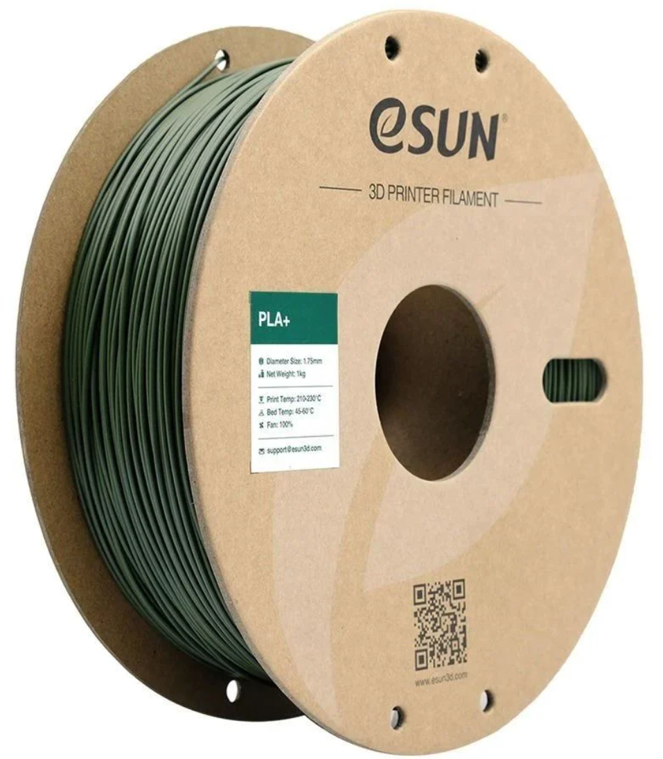 Esun PLA Plus 1.75mm Filament Zeytun Yaşılı - 1 kq