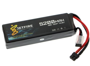 14.8V 5200mAh 40C Li-Po Batareya 4S Batareya