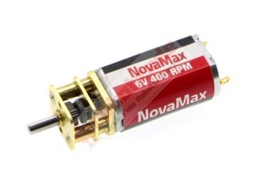 NovaMax 400 RPM DC Motor - Mini Sumo Robot Motoru