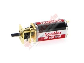NovaMax 400 RPM DC Motor - Mini Sumo Robot Motoru