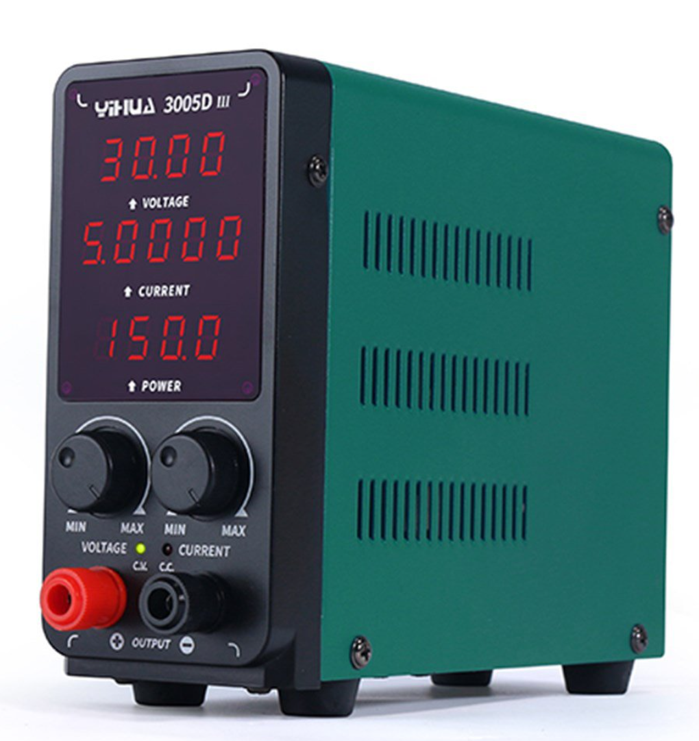 Yihua 3005D-III 30V 5A Tənzimlənən DC Güc Qaynağı