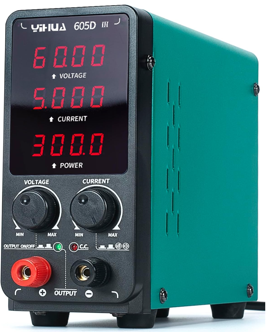 Yihua 605D-III 60V 5A Tənzimlənən DC Güc Qaynağı