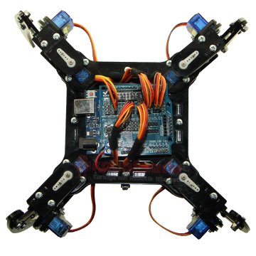 Quadruped (4 Ayaqlı) Hörümcək Robot - Elektronikalı