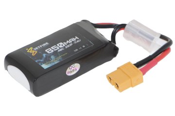 7.4V 850mAh 40C Li-Po Batareya 2S JetFire Batareya