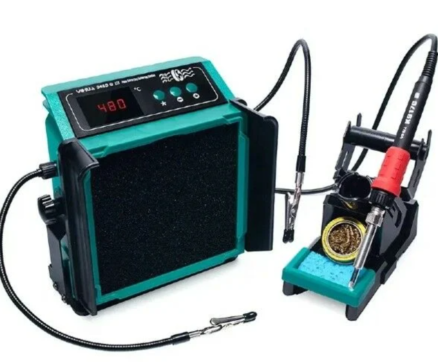 Yihua 948DQ III 110W Duman Sorucu Lehimləmə Stansiyası