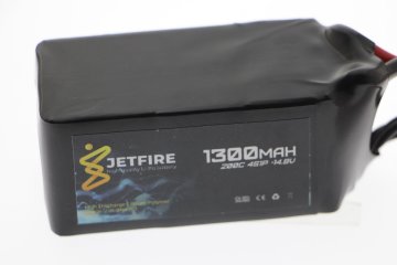 14.8V 1300mAh 200C Li-Po Batareya 4S JetFire Batareya