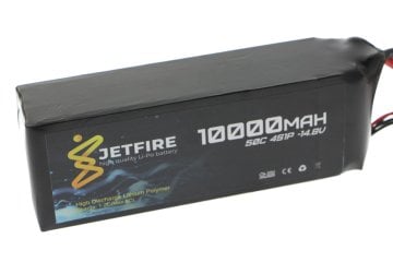 14.8V 10000mAh 50C Li-Po Batareya 4S JetFire Batareya