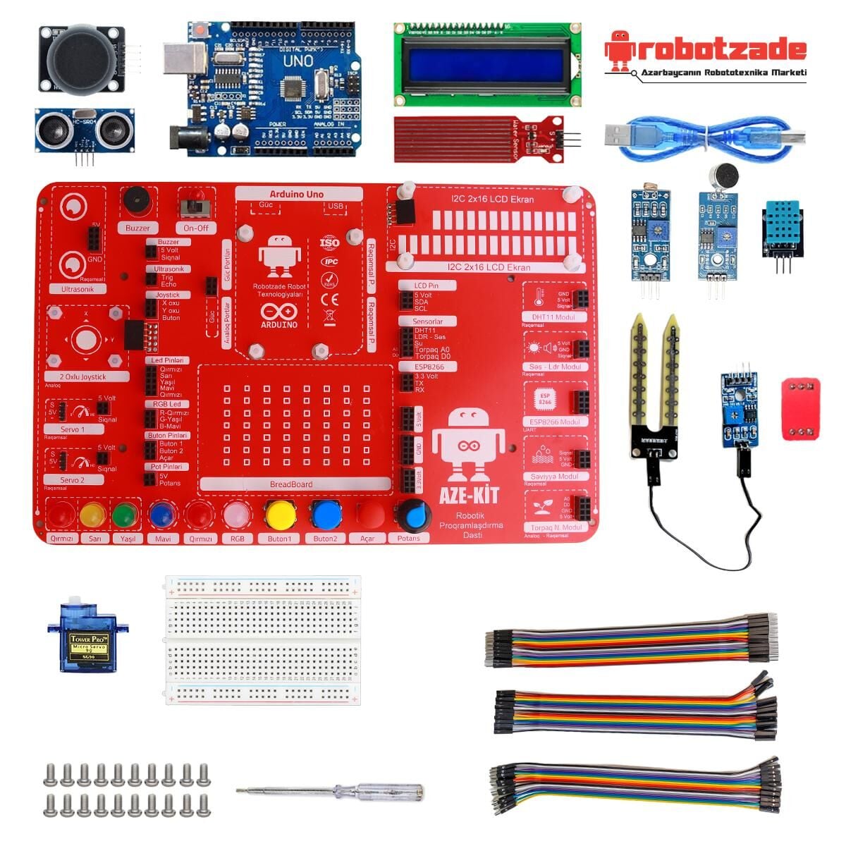 AZE-Kit Robotik Kodlama Dəsti