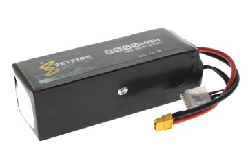 22.2V 8000mAh 70C Li-Po Batareya 6S JetFire Batareya