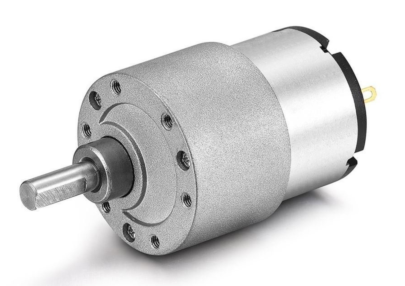 12V 7 RPM 37mm Reduktorlu DC Motor