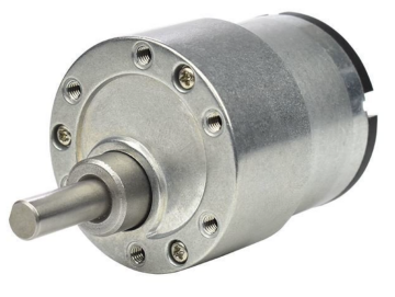 12V 7 RPM 37mm Reduktorlu DC Motor