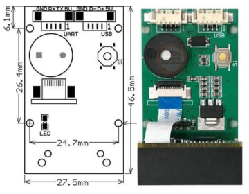 GM67 1D/2D USB UART Barkod Skaner Modulu – QR Kod Oxuyucu