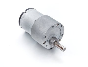 12V 120 RPM 37mm Reduktorlu DC Motor