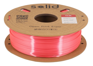 Solid Filament Silk PLA Qırmızı - 1 kq