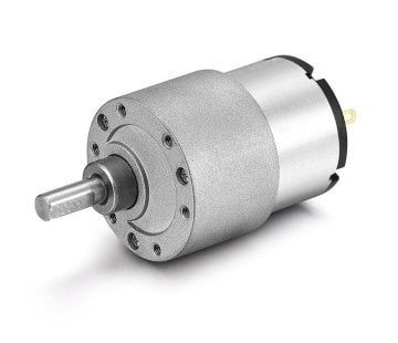 12V 600 RPM 37mm Reduktorlu DC Motor