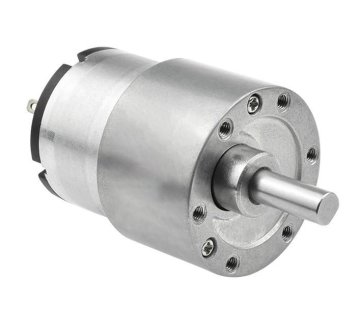 12V 600 RPM 37mm Reduktorlu DC Motor