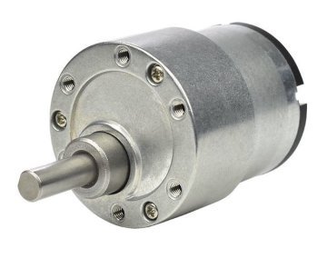 12V 600 RPM 37mm Reduktorlu DC Motor
