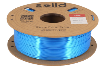 Solid Filament Silk PLA Royal Mavi  - 1 kq