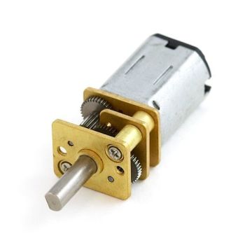 6V 500 RPM Reduktorlu Mikro DC Motor
