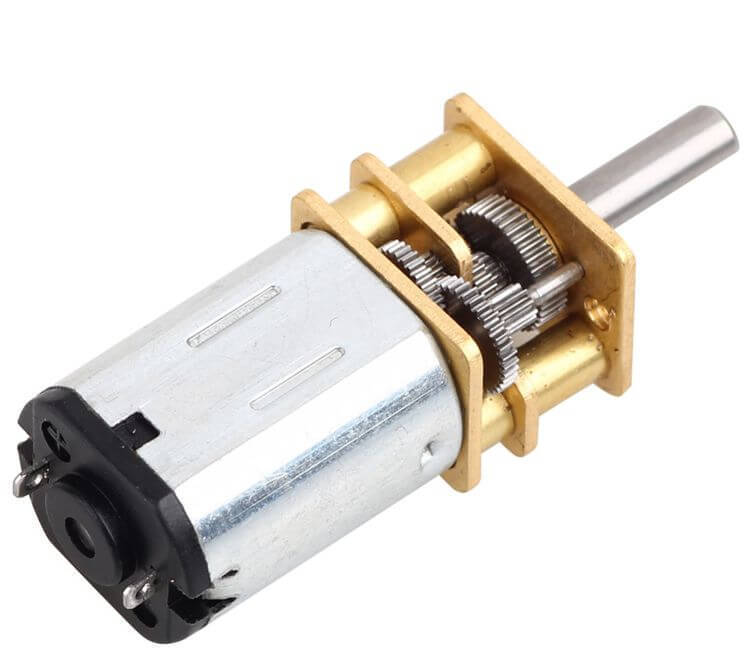 6V 500 RPM Reduktorlu Mikro DC Motor