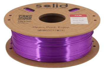 Solid Filament Silk PLA Bənövşəyi - 1 kq