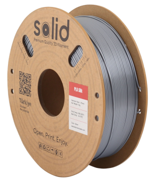 Solid Filament Silk PLA Gümüş - 1 kq