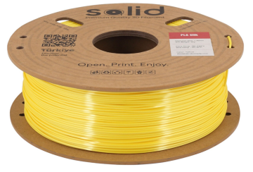 Solid Filament Silk PLA Sarı - 1 kq