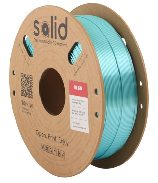 Solid Filament Silk PLA Yaşıl - 1 kq