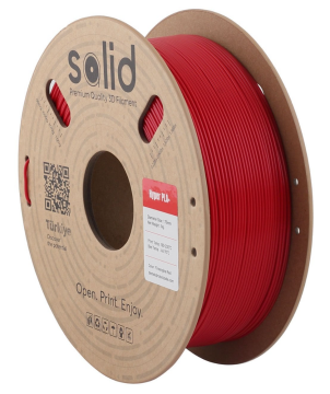 Solid Filament Hyper PLA+ Alov Qırmızısı - 1 kq