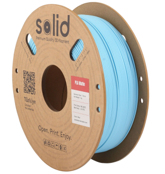 Solid PLA Matte Filament Mavi - 1 kq