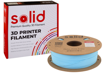Solid Filament PLA Matte Mavi - 1 kq
