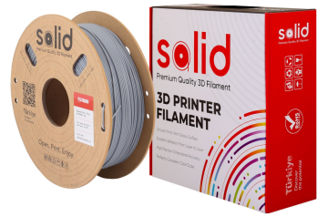 Solid Filament PLA Matte Boz - 1 kq