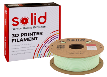 Solid Filament PLA Matte Yaşıl - 1 kq
